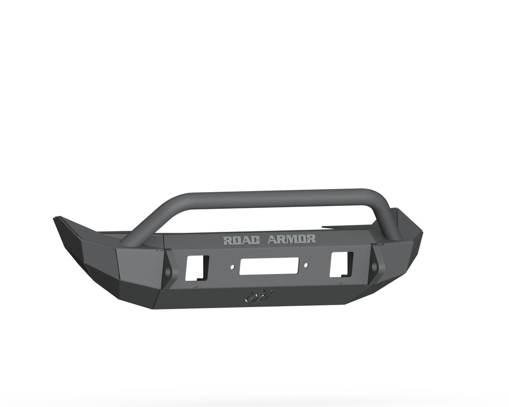 Road Armor 5182F4B Stealth Winch Front Bumper for Select Jeep Gladiator, Jeep Wrangler