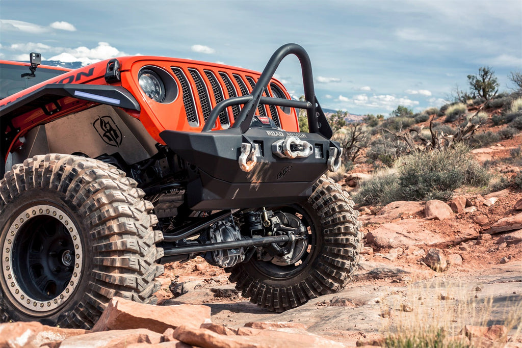 Road Armor 5182SPB Stealth Skid Plate for Select Jeep Gladiator, Jeep Wrangler