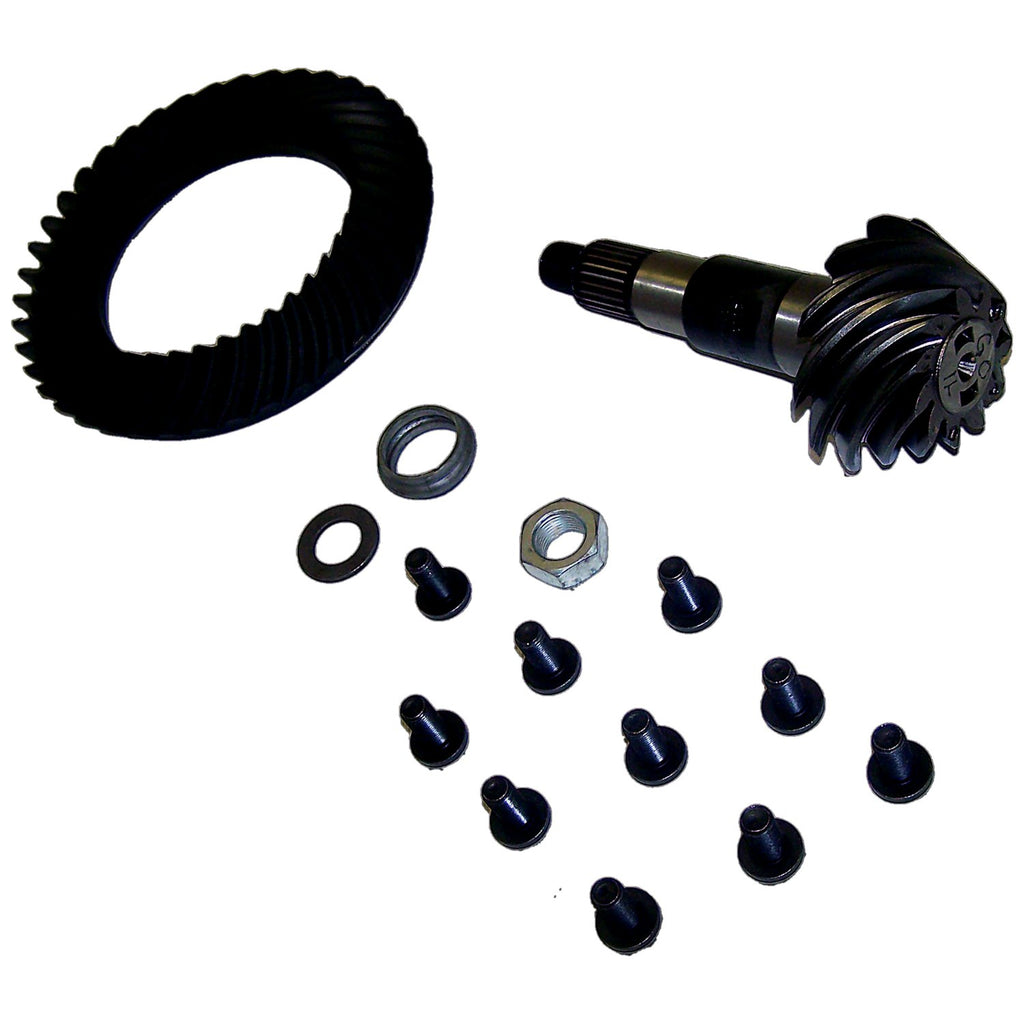 Crown Automotive Jeep Replacement 5183522AA Ring & Pinion Kit for 06-10 WK Cherokee & XK Commander w/ D44 Rear, 3.73 Ratio for Select Jeep Commander, Jeep Grand Cherokee