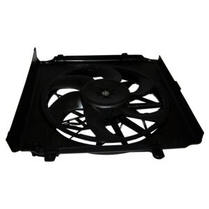 Crown Automotive Jeep Replacement 5183563AA Cooling Fan Assembly for 2006 Jeep KJ Liberty w/ 3.7L Engine w/o HD Cooling for Select Jeep Liberty