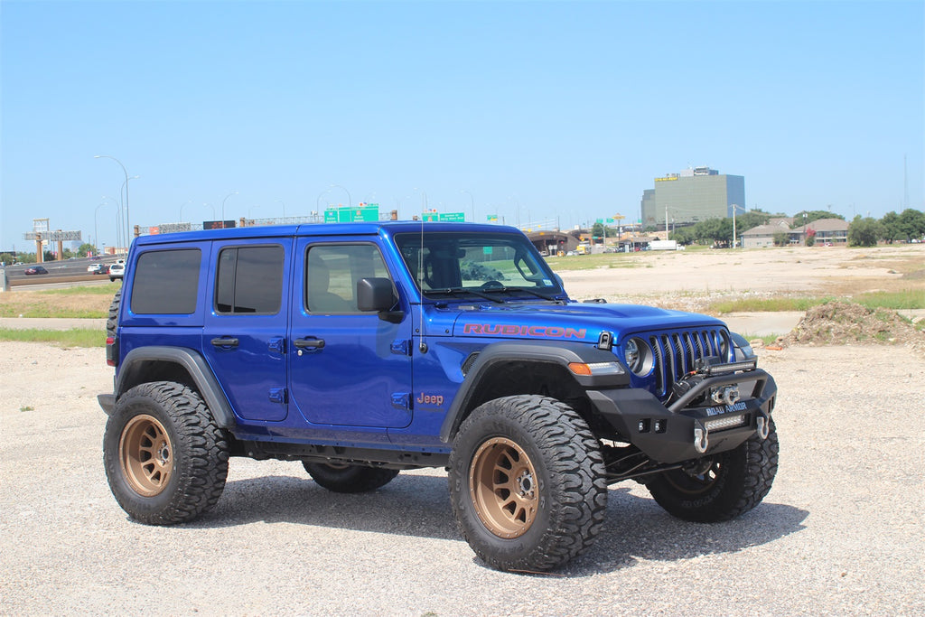 Road Armor 5183F3B Stealth Winch Front Bumper Rubicon for Select Jeep Gladiator, Jeep Wrangler