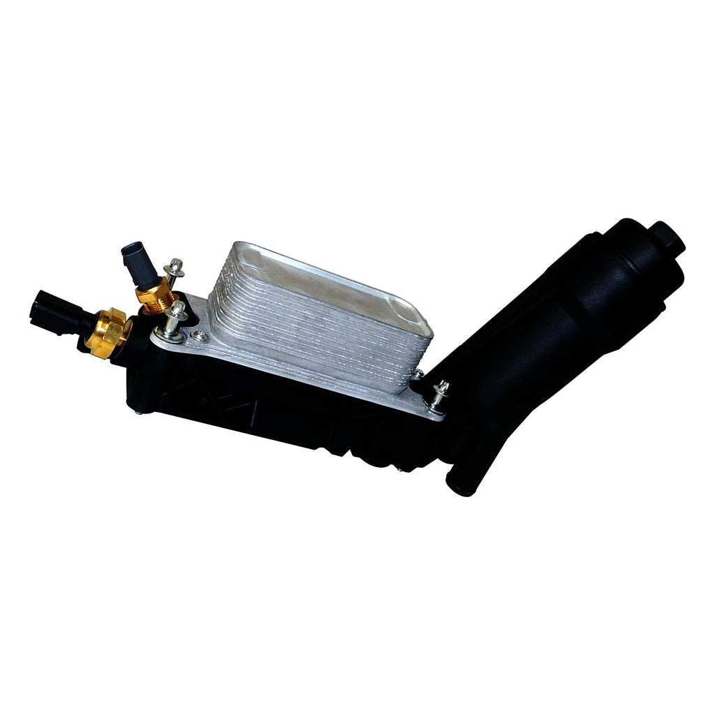 Crown Automotive Jeep Replacement 5184294AE Engine Oil Filter & Cooler Assembly for 11-13 Jeep JK & WK2 w/ 3.6L Engine for Select Jeep Grand Cherokee, Jeep Wrangler