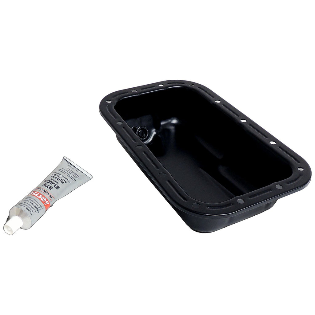 Crown Automotive Jeep Replacement 5184546K Engine Oil Pan Kit for 2012-2018 JK Wrangler w/ 3.6L or 3.0L Gas Engines for Select Chrysler 300, Dodge Challenger, Dodge Charger, Jeep Wrangler, Jeep Wrangler JK