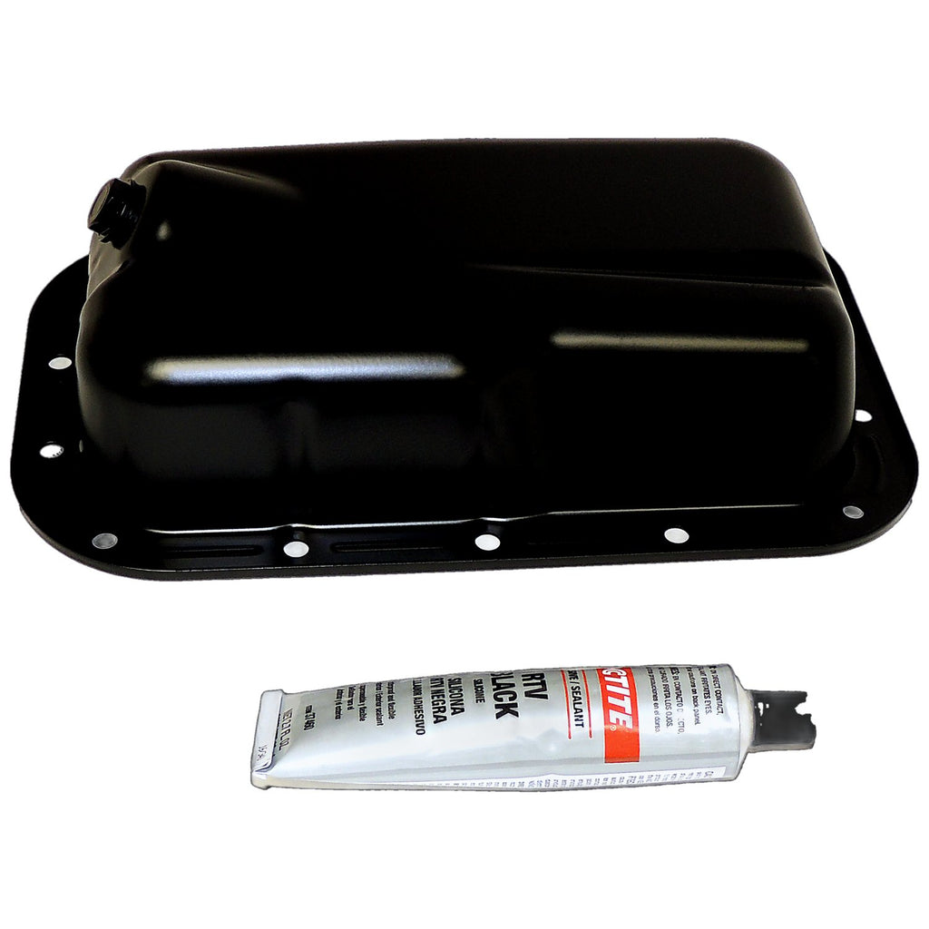 Crown Automotive Jeep Replacement 5184546K Engine Oil Pan Kit for 2012-2018 JK Wrangler w/ 3.6L or 3.0L Gas Engines for Select Chrysler 300, Dodge Challenger, Dodge Charger, Jeep Wrangler, Jeep Wrangler JK