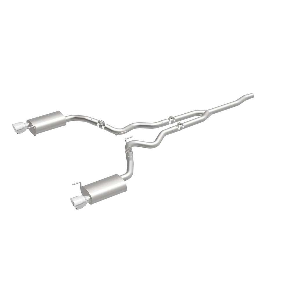 MagnaFlow Exhaust Products 19097 Street Series Polished Cat-Back System for Select Ford Mustang