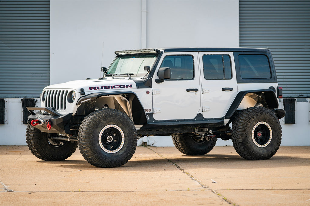 Road Armor 518AFFWB Stealth Fender Flare Body Armor for Select Jeep Gladiator, Jeep Wrangler