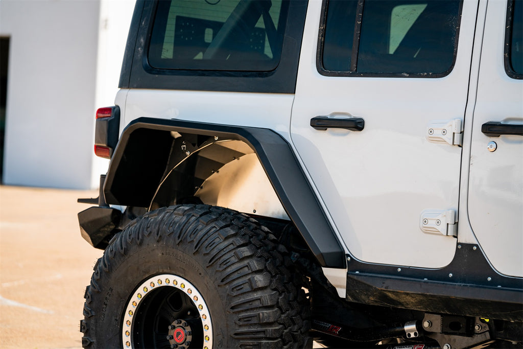 Road Armor 518AFRWB Stealth Fender Flare Body Armor for Select Jeep Wrangler