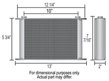 Load image into Gallery viewer, Derale 51908 19 Row Series 10000 Stack Plate Fluid Cooler, -8AN
