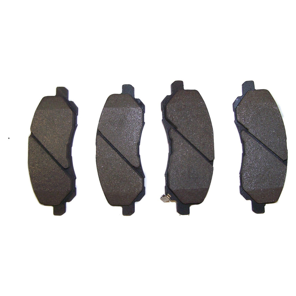 Crown Automotive Jeep Replacement 5191217AA Front Brake Pad Set for 2007-2017 Jeep Compass, Patriot for Select Jeep Compass, Jeep Patriot