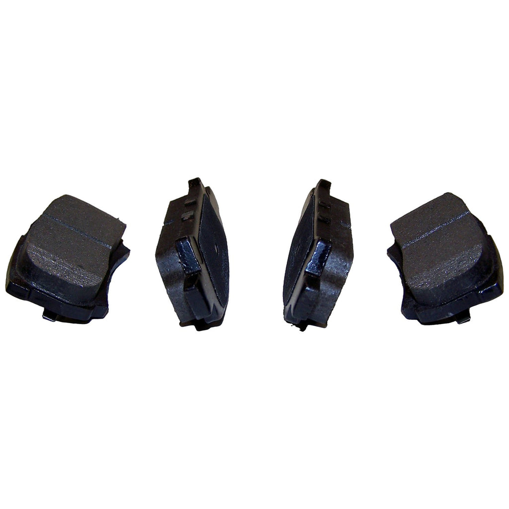 Crown Automotive Jeep Replacement 5191271AB Rear Brake Pad Set for 2007-2017 Jeep MK Compass, Patriot w/ 10.31" Rotors for Select Chrysler 200, Chrysler Sebring, Dodge Avenger, Dodge Caliber, Jeep Compass, Jeep Patriot
