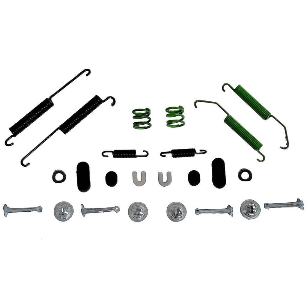 Crown Automotive Jeep Replacement 5191307K Rear Drum Brake Hardware Kit for 07-17 Jeep MK Compass/Patriot w/ Rear Drum Bks. for Select Jeep Compass, Jeep Patriot