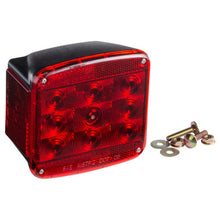 Load image into Gallery viewer, Grote 51972-5 Submersible LED Trailer Lighting Kit, Stop/Tail/Turn Replacement w/ License Window, LH