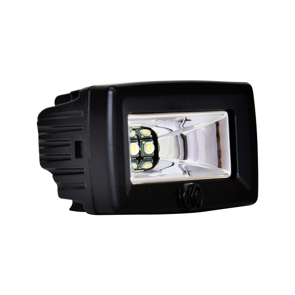 KC HiLiTES 519 KC C-Series C2 2in LED Backup Flood 2-Light System Universal
