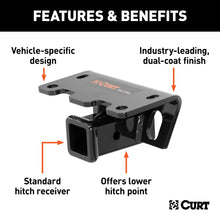 Load image into Gallery viewer, CURT 19050 CURT 19050 Step Bumper Hitch Receiver for Dodge; 2-Inch; 4;000 lbs. - Truck Part Superstore