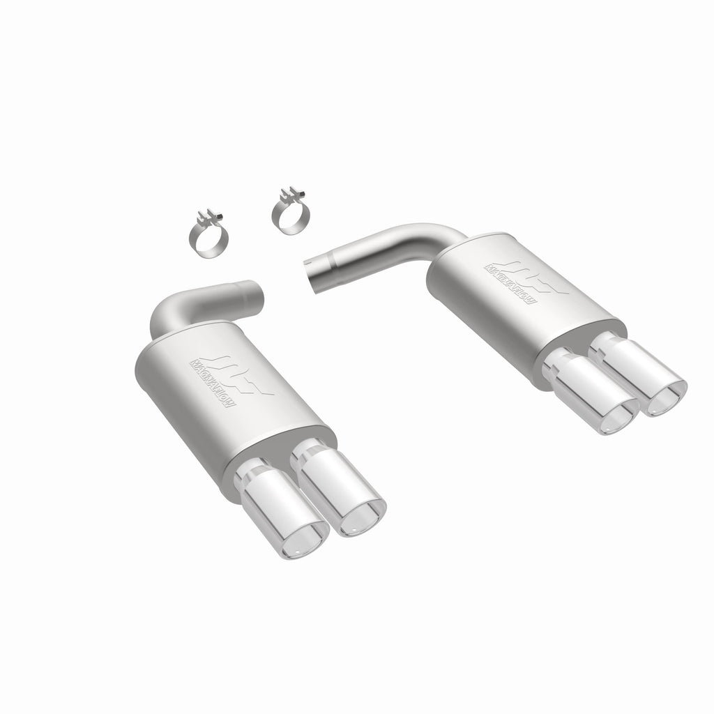 MagnaFlow Exhaust Products 15623 Street Series Polished Axle Back System for Select Chevrolet Corvette