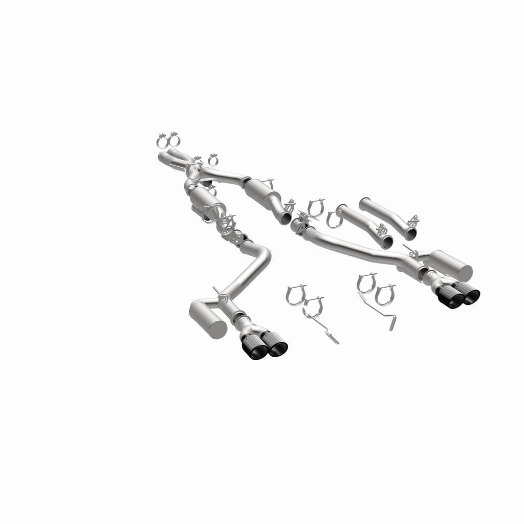MagnaFlow Exhaust Products 19536 xMOD Series Carbon Fiber Tips Cat-Back System for Select Dodge Challenger