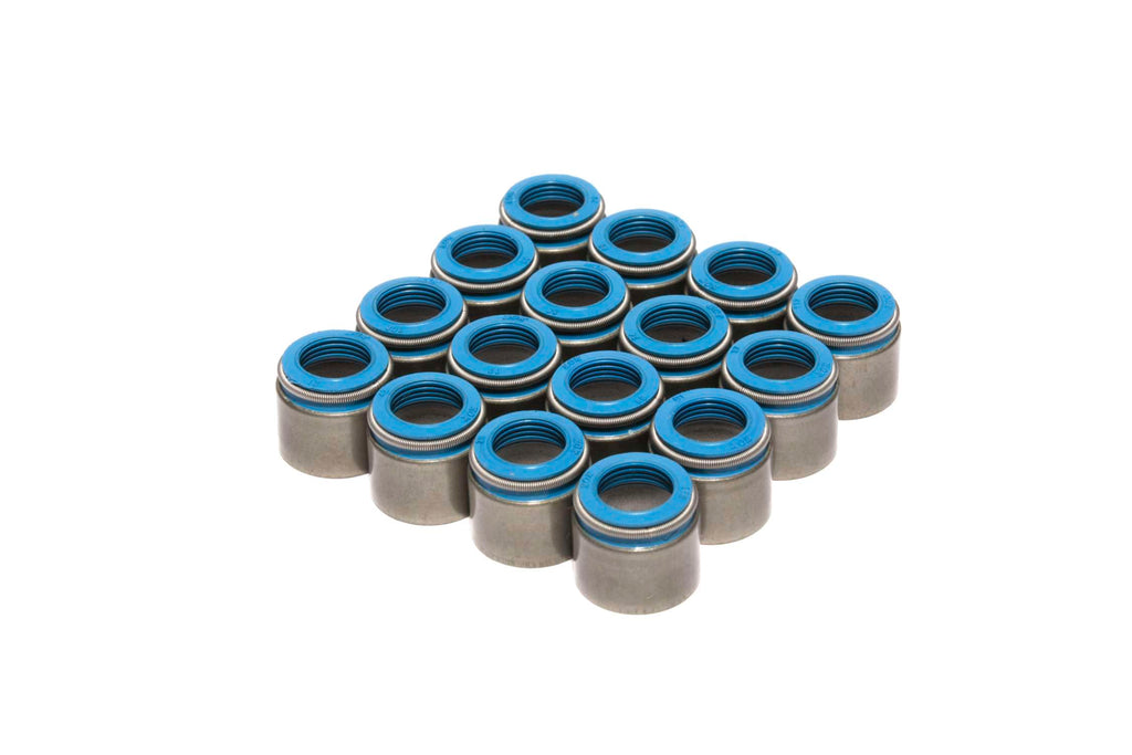 COMP Cams 520-16 Set of 16 Metal Body Viton Valve Seals for .530" Guide Size, 5/16" Valve Stem