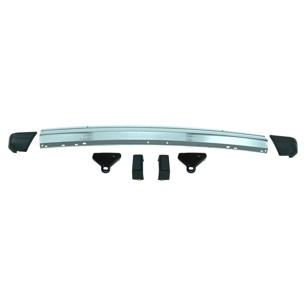 Crown Automotive Jeep Replacement 52000177K Front Bumper Kit for 1984-1996 Jeep XJ Cherokee, MJ Comanche for Select Jeep Cherokee, Jeep Comanche