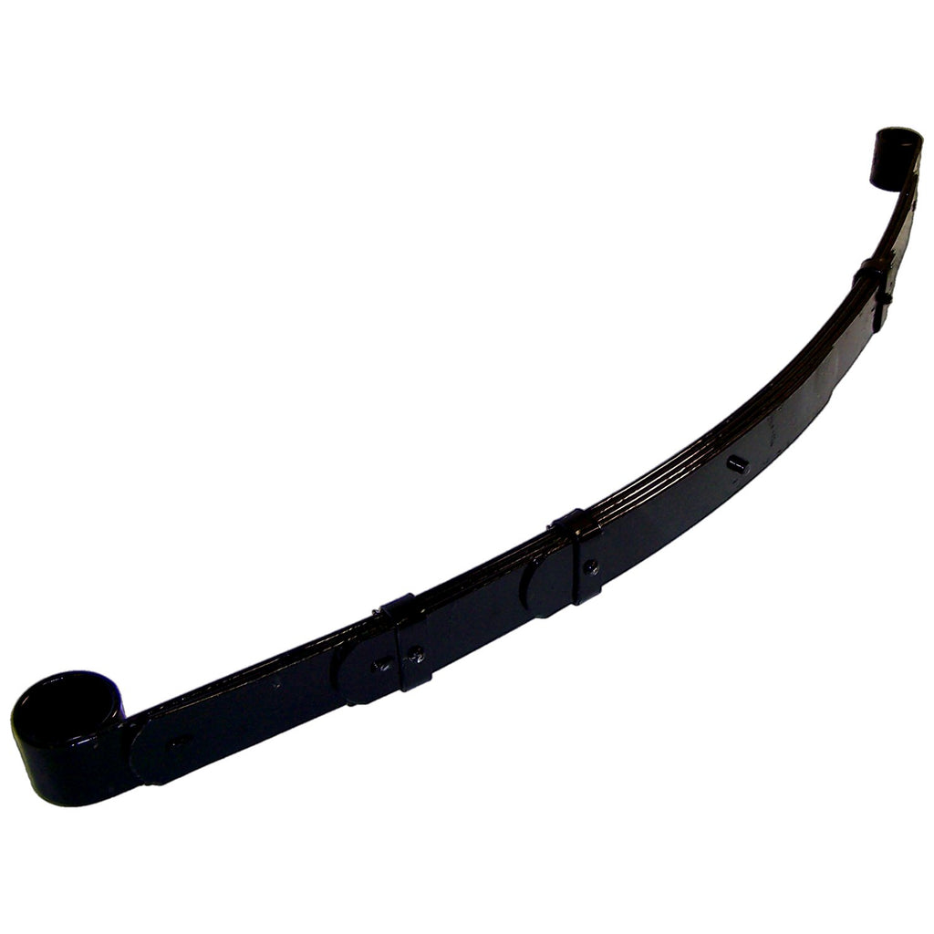 Crown Automotive Jeep Replacement 52000706AB Rear 4-Leaf Spring Assembly for 184-01 XJ Cherokee, No Bushings Included, L or R for Select Jeep Cherokee