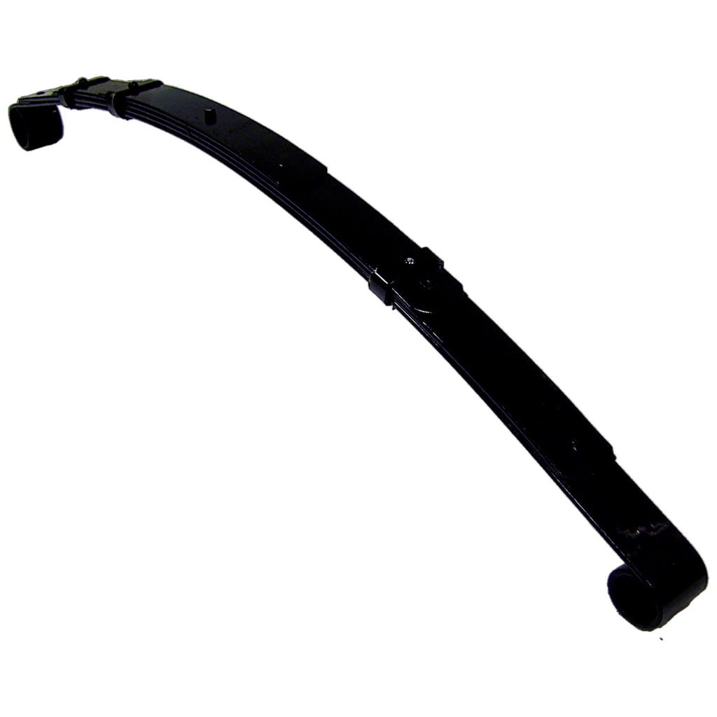 Crown Automotive Jeep Replacement 52000706AB Rear 4-Leaf Spring Assembly for 184-01 XJ Cherokee, No Bushings Included, L or R for Select Jeep Cherokee