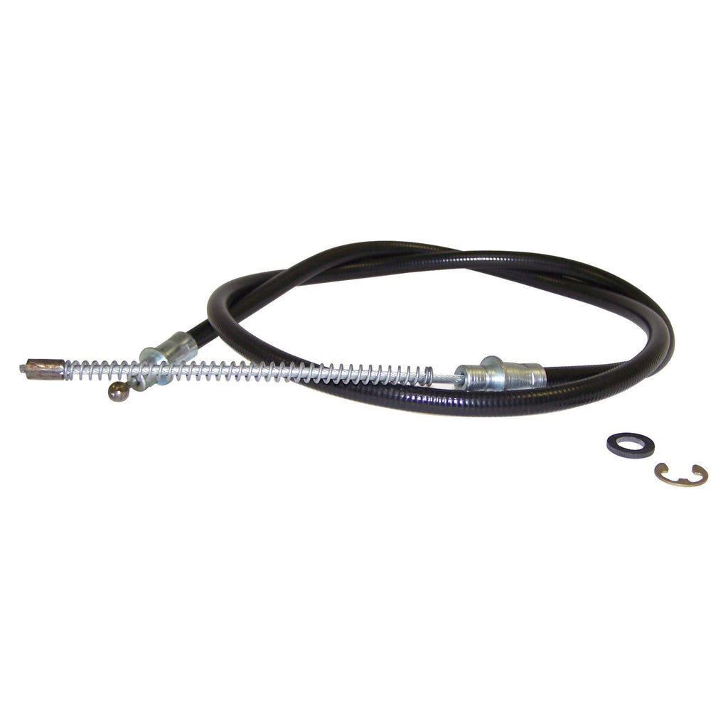 Crown Automotive Jeep Replacement 52000865 Left or Right Rear Parking Brake Cable for 1986 Jeep MJ Comanche for Select Jeep Comanche
