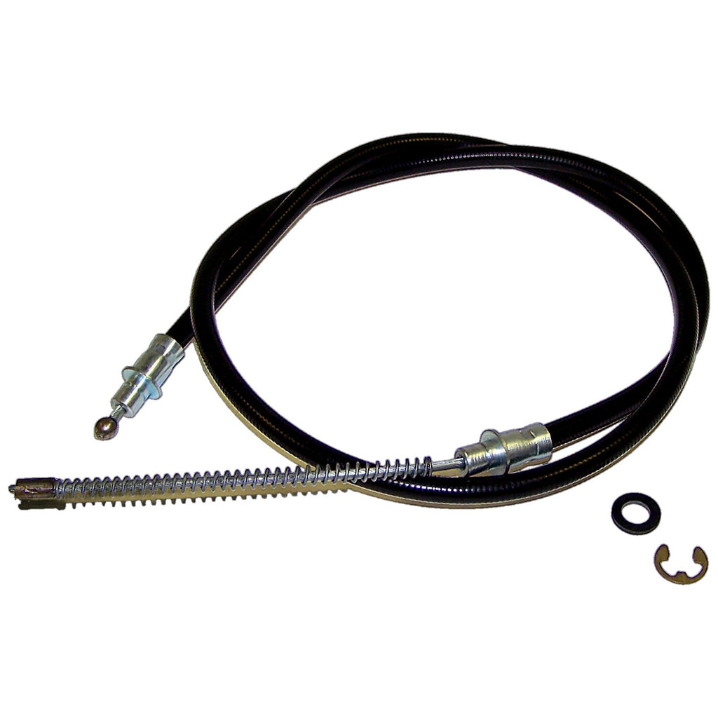 Crown Automotive Jeep Replacement 52000865 Left or Right Rear Parking Brake Cable for 1986 Jeep MJ Comanche for Select Jeep Comanche