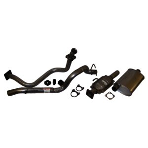 Crown Automotive Jeep Replacement 52001720K Exhaust Kit for 1987-1992 Jeep YJ Wrangler w/ 2.5L Engine for Select Jeep Wrangler