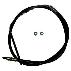Crown Automotive Jeep Replacement 52003181 Front Parking Brake Cable for 87-90 Jeep YJ Wrangler w/ 93" Wheelbase, 62" Long for Select Jeep Wrangler