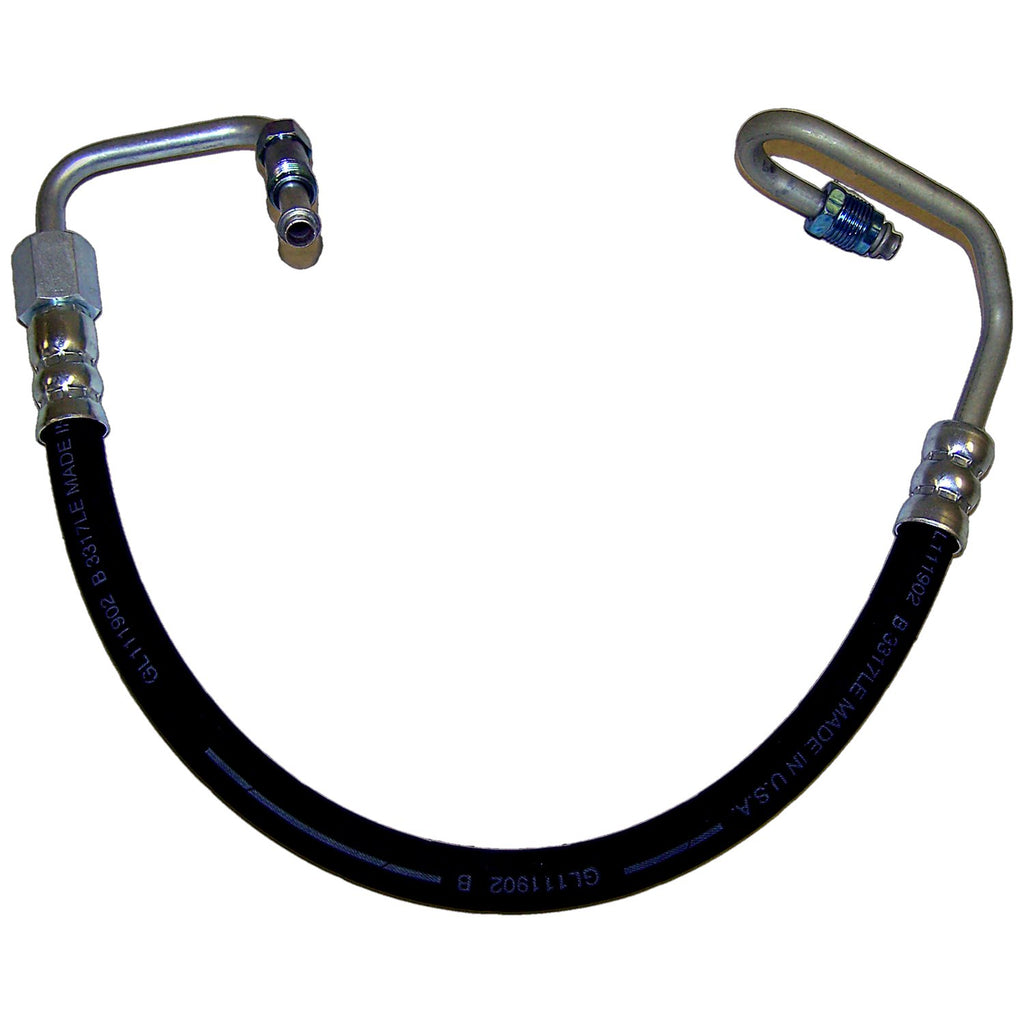 Crown Automotive Jeep Replacement 52003625 Power Steering Pressure Hose for 87-90 XJ Cherokee, MJ Comanche w/ 2.5L, 4.0L for Select Jeep Cherokee, Jeep Comanche