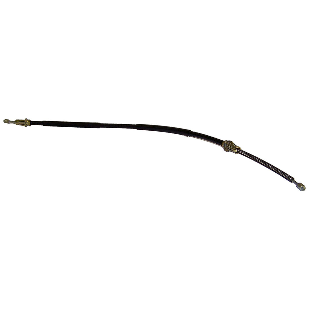 Crown Automotive Jeep Replacement 52004707 Left Rear Parking Brake Cable for Jeep 1990 YJ Wrangler, 34-1/8" Long for Select Jeep Wrangler