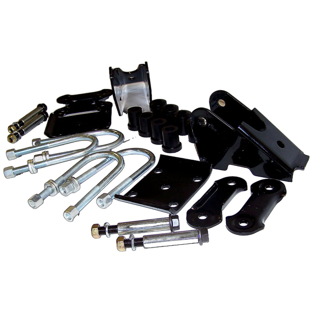 Crown Automotive Jeep Replacement 52006421K Rear Leaf Spring Mounting Kit for 87-95 Jeep YJ Wrangler w/ Dana 35 Rear Axle for Select Jeep Wrangler