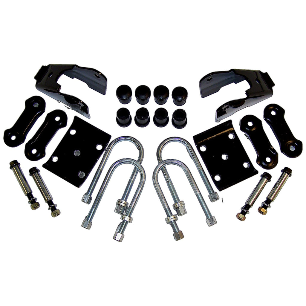 Crown Automotive Jeep Replacement 52006421K Rear Leaf Spring Mounting Kit for 87-95 Jeep YJ Wrangler w/ Dana 35 Rear Axle for Select Jeep Wrangler
