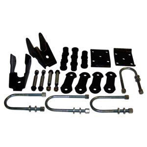 Crown Automotive Jeep Replacement 52006421K Rear Leaf Spring Mounting Kit for 87-95 Jeep YJ Wrangler w/ Dana 35 Rear Axle for Select Jeep Wrangler