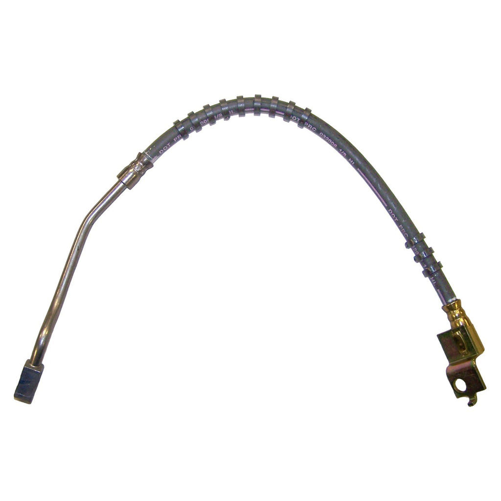 Crown Automotive Jeep Replacement 52006472 Front Right Brake Hose for 1990-1995 Jeep YJ Wrangler w/o ABS for Select Jeep Wrangler