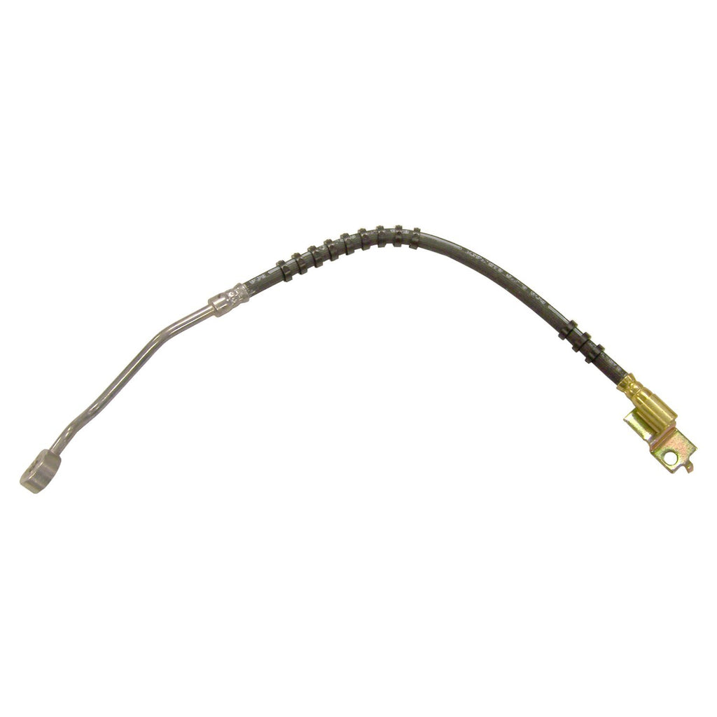 Crown Automotive Jeep Replacement 52006473 Left Front Brake Hose for 1990-2/14/1994 Jeep YJ Wrangler w/o ABS for Select Jeep Wrangler