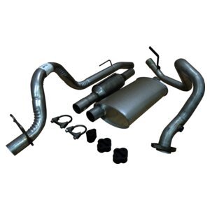 Crown Automotive Jeep Replacement 52018177K Exhaust Kit for 1993-1995 Jeep YJ Wrangler w/ 2.5L Engine for Select Jeep Wrangler