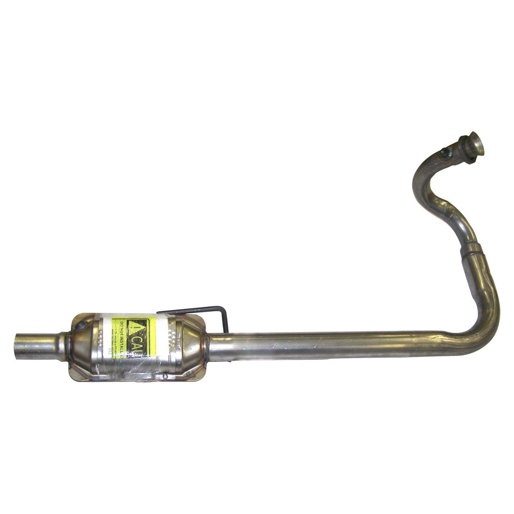 Crown Automotive Jeep Replacement 52018933 Catalytic Converter w/ Front Pipe for 1997-2000 Jeep TJ Wrangler w/ 2.5L Engine for Select Jeep TJ, Jeep Wrangler