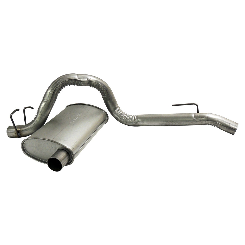 Crown Automotive Jeep Replacement 52019135 Muffler & Tailpipe for 1987-1995 Jeep YJ Wrangler w/ 2.5L or 4.0L Engines for Select Jeep Wrangler