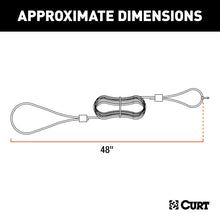 Load image into Gallery viewer, CURT 52020 Replacement Breakaway Switch Lanyard