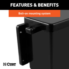 Load image into Gallery viewer, CURT 52022 6" x 5-1/2" x 3-1/4" Breakaway Battery Case with Lockable Tab