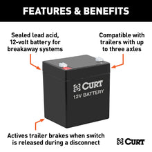 Load image into Gallery viewer, CURT 52023 Breakaway Battery