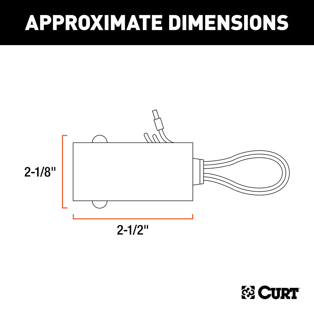 CURT 52025 Breakaway Battery Charger