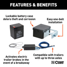 Load image into Gallery viewer, CURT 52026 Soft-Trac 2 Breakaway Kit