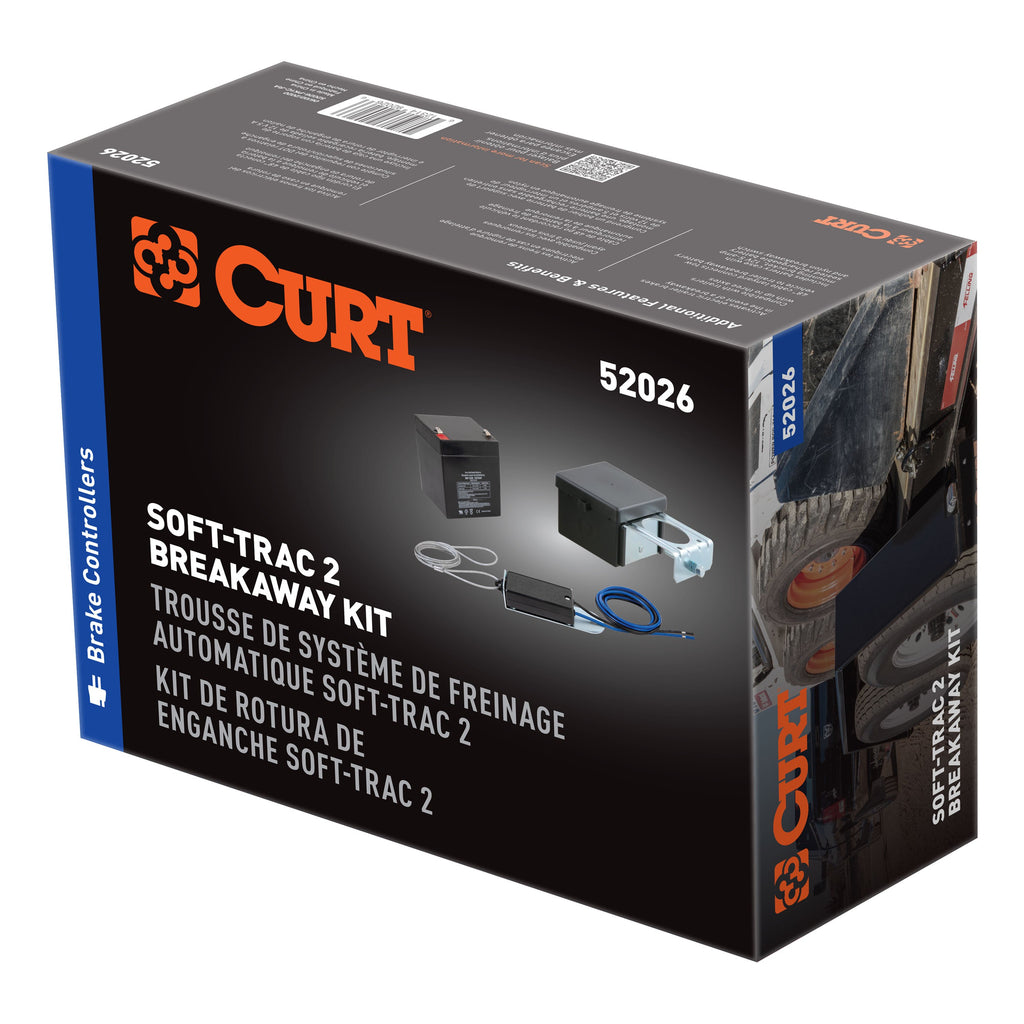CURT 52026 Soft-Trac 2 Breakaway Kit