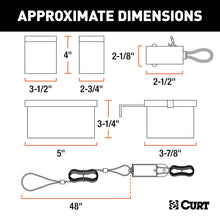 Load image into Gallery viewer, CURT 52028 Soft-Trac 2 Breakaway Kit with Charger