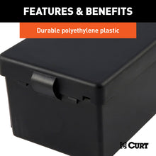 Load image into Gallery viewer, CURT 52030 5" x 3-1/4" x 3-7/8" Lockable Breakaway Battery Case