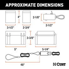 Load image into Gallery viewer, CURT 52040 Soft-Trac 1 Breakaway Kit with Charger