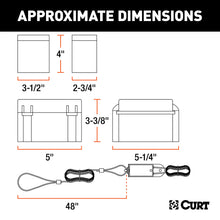Load image into Gallery viewer, CURT 52041 Soft-Trac 1 Breakaway Kit