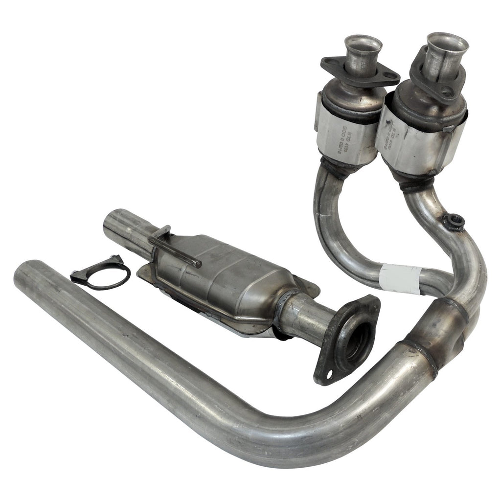 Crown Automotive Jeep Replacement 52059681AD Front Exhaust Pipe for 2004-2006 Jeep TJ Wrangler w/ 4.0L Engine for Select Jeep TJ, Jeep Wrangler