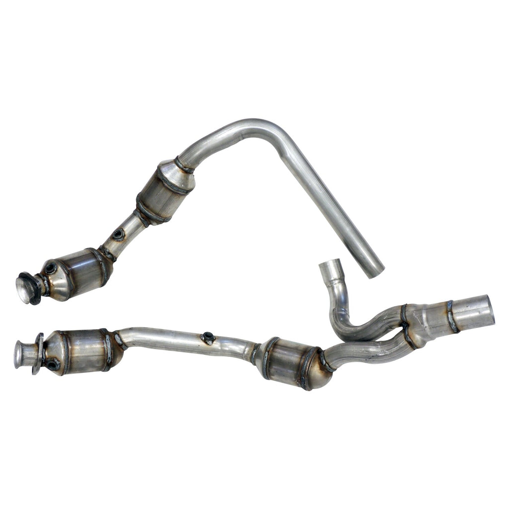 Crown Automotive Jeep Replacement 52059930AH Front Exhaust Pipe w/ 4 Catalytic Converters for 07-11 JK Wrangler w/ 3.8L Eng. for Select Jeep Wrangler